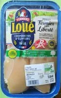 Mängden socker i 2 filets poulet fermier Loué