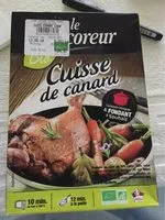Mängden socker i Cuisse de canard