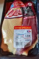 Mängden socker i Filet de canard