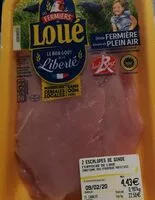 Mängden socker i Escalope de dinde