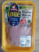 Mängden socker i 2 Escalopes de dinde fermière
