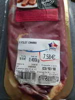 Mängden socker i filet de canard