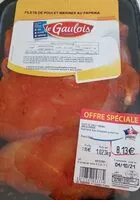 Mängden socker i Filets de poulet marines au paprika