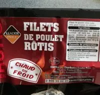 Mängden socker i Filets de poulet rôtis