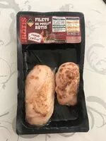 Mängden socker i Filets de poulets rotis