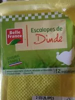 Mängden socker i Escalopes de dinde