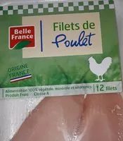 Mängden socker i Filets de poulets