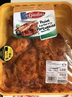 Mängden socker i Poulet à griller à la portugaise