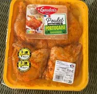 Mängden socker i Poulet à griller à la portugaise