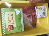 Mängden socker i Cuisse de dinde