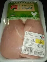 Mängden socker i Filet de poulet