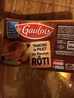 Mängden socker i Tranches de filet de poulet roti