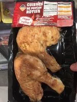 Mängden socker i Cuisses de poulet roties