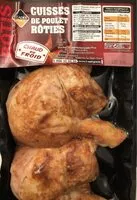 Mängden socker i Cuisses de poulet rôties