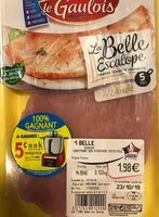 Mängden socker i Escalope de dinde