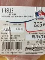 Mängden socker i Escalope de dinde