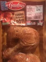 Mängden socker i Cuisses de poulet roti