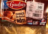 Mängden socker i Cuisses de poulet roti