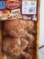 Mängden socker i Cuisses de poulet roti