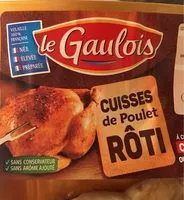 Mängden socker i Cuisses de poulet roti