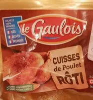 Mängden socker i Cuisse de poulet rôti