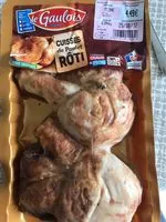 Mängden socker i Cuisses de poulet rôti
