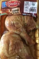 Mängden socker i Cuisses de poulet roti