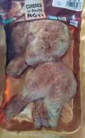 Mängden socker i Cuisses de poulet rôti