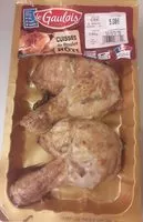 Mängden socker i Cuisses de poulet rôti