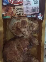 Mängden socker i Cuisses de poulet rôti