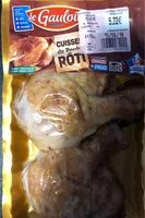 Mängden socker i Cuisse de poulet roti