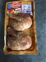 Mängden socker i Cuisse de poulet roti