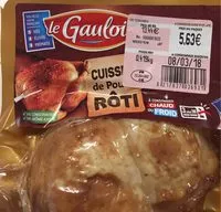 Mängden socker i Cuisse de Poulet Roti