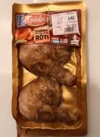 Mängden socker i Cuisses de poulet rôti