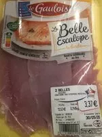 Mängden socker i Escalope