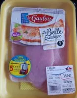 Mängden socker i Escalope de Dinde