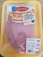 Mängden socker i Escalope de dinde