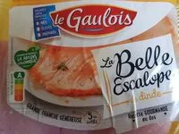 Mängden socker i Escalope de dinde le Gaulois