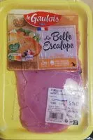 Mängden socker i Escalopes de dinde