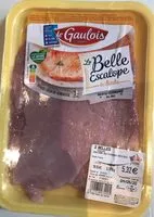 Mängden socker i Escalope de dinde