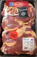 Mängden socker i Cuisses manchon de canard