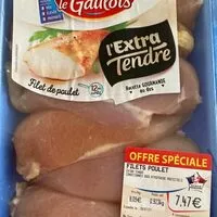 Mängden socker i Filet de poulet