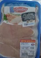 Mängden socker i Filets de poulet l'extra tendre le gaulois