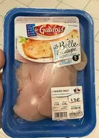 Mängden socker i Escalope de poulet
