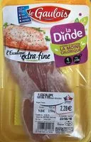 Mängden socker i Escalope de dinde