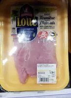 Mängden socker i 2 escalopes fines dinde