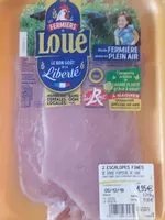 Mängden socker i Escalopes de dinde