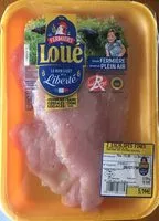 Mängden socker i Escalopes fines