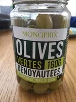 Mängden socker i Olives vertes denoyautees