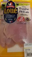 Mängden socker i Escalopes fines Dinde Fermière